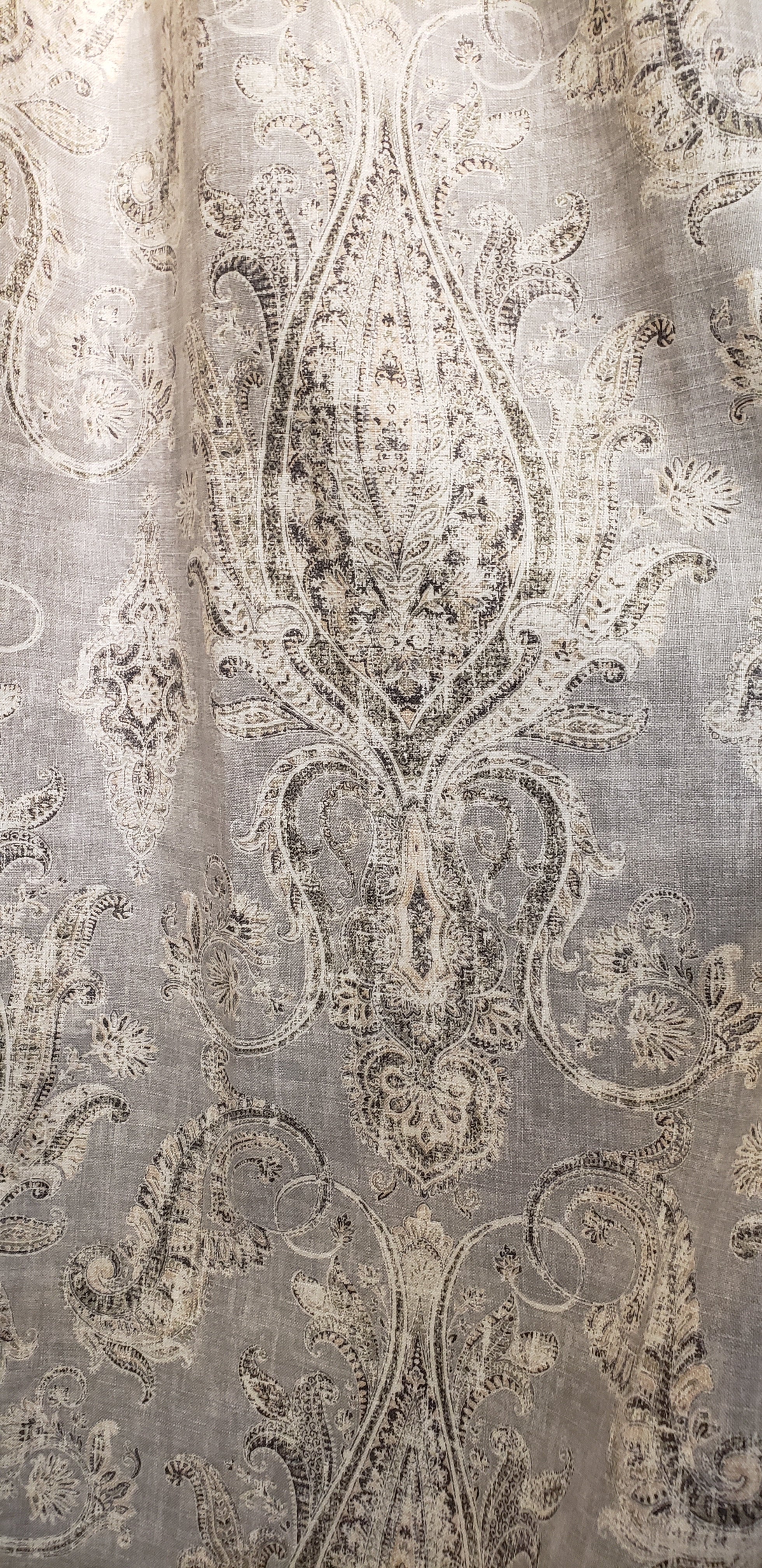 Weathered Paisley | The Sik Drapery Company